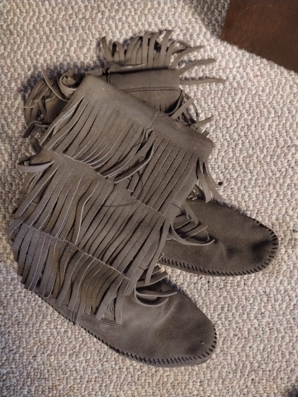Minnetonka Fringe Boots